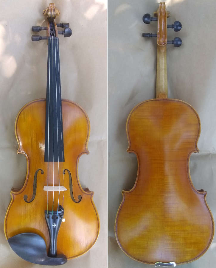 New Fretted Acoustic Violins